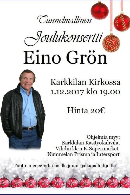 Eino Grönin joulukonsertti Eino Grönin joulukonsertti